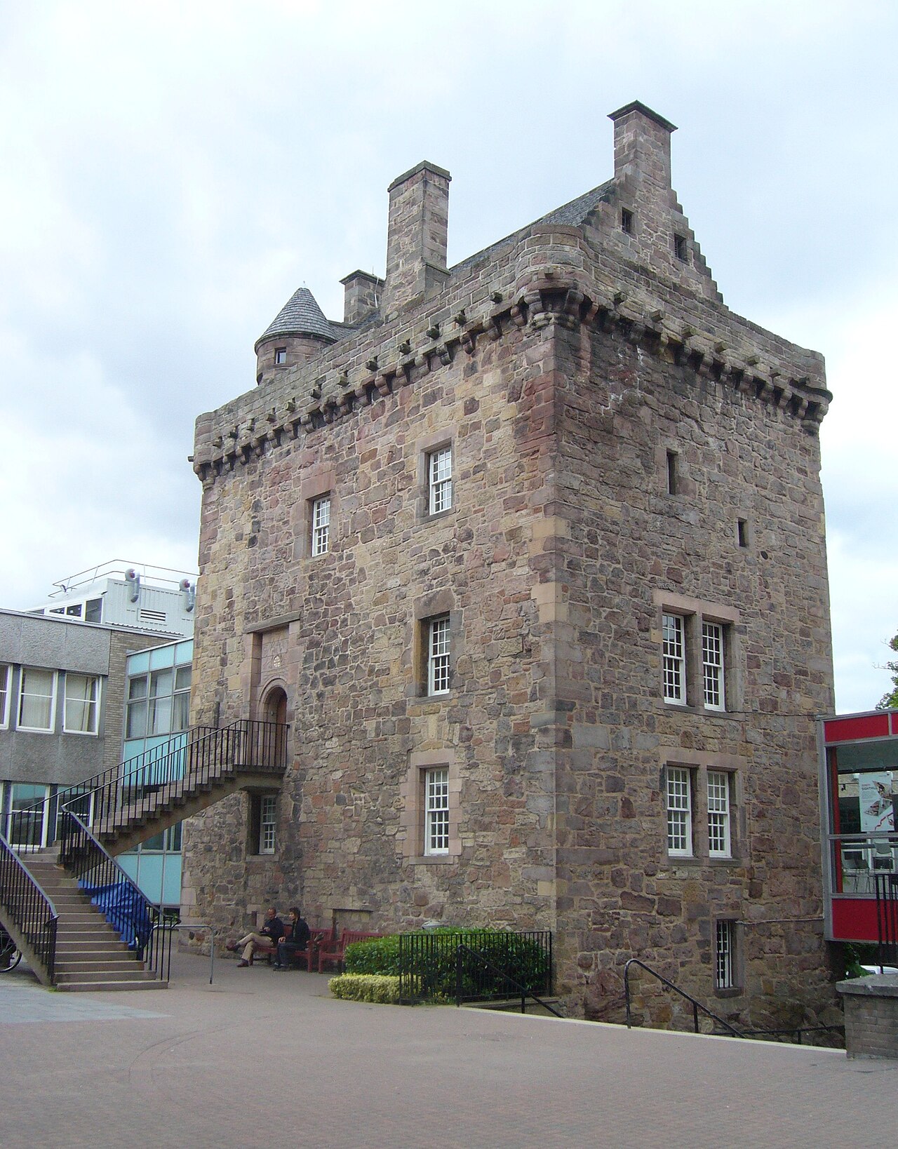 Merchiston Tower in Scotland