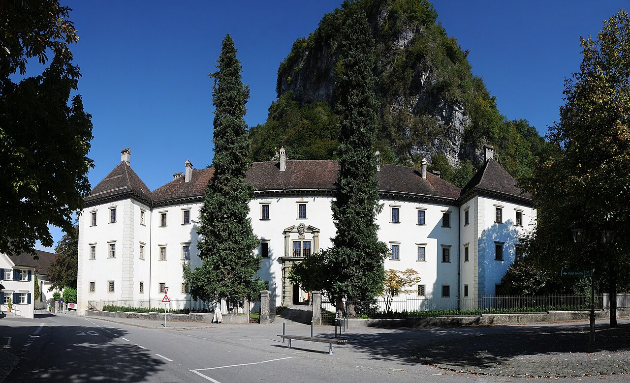 Palast Hohenems en Austria
