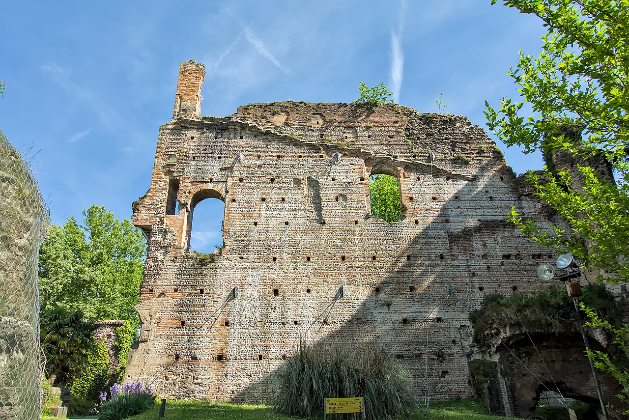 Castle of Trezzo sull'Adda en Italia