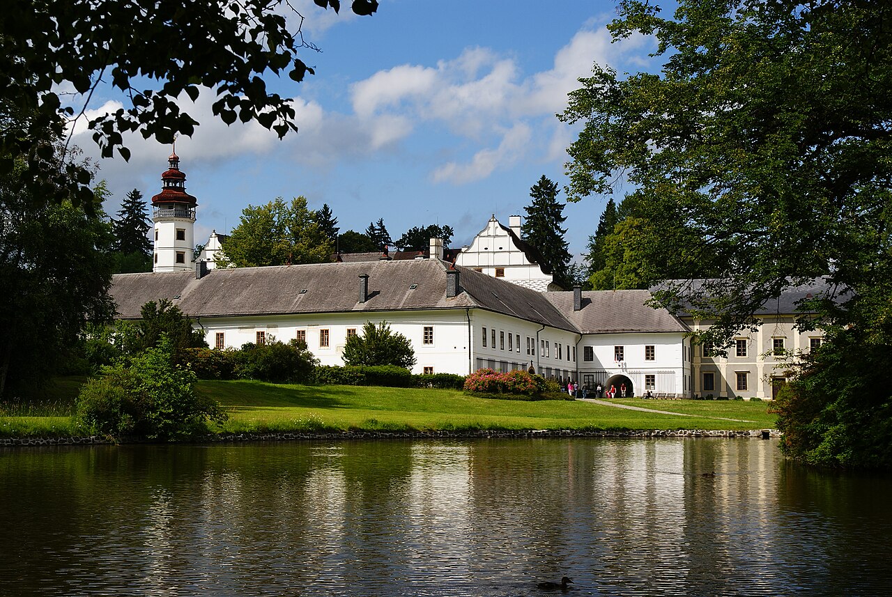 Velké Losiny Castle in the Czech Republic