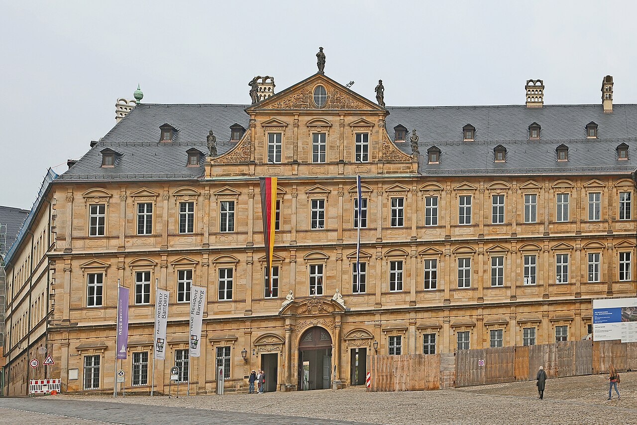 New Residence, Bamberg w Niemczech