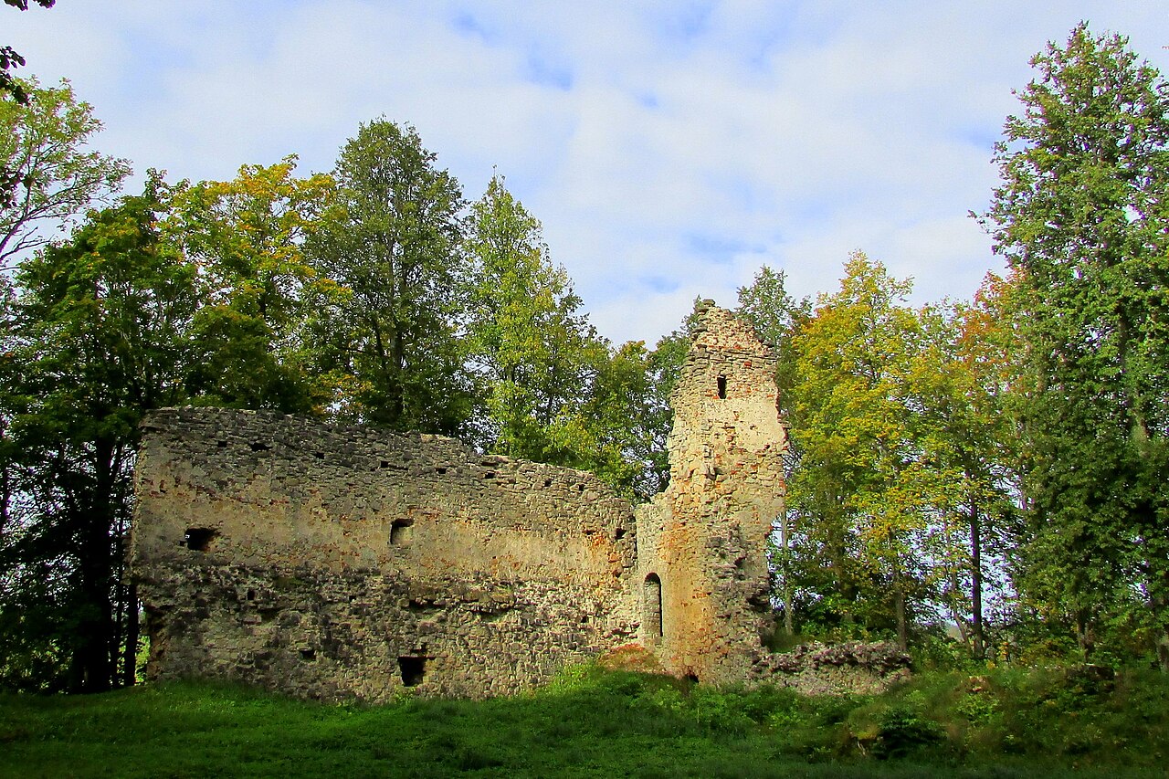 Gaujiena Castle na Łotwie