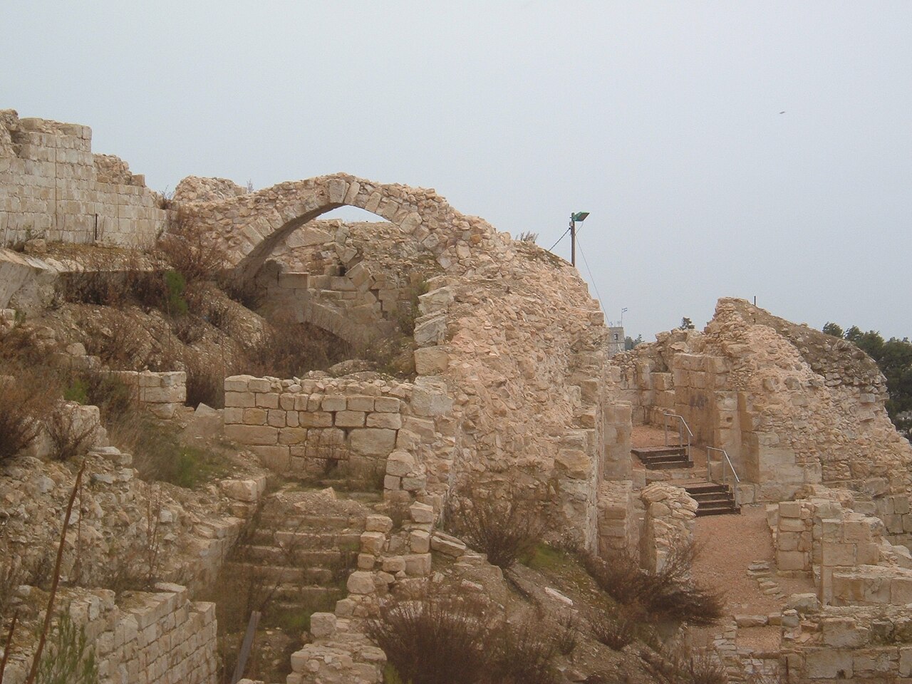 Safed Fortress in Israel