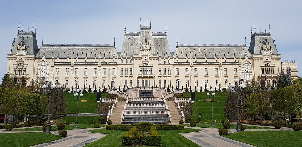 Palace of Culture in Romania