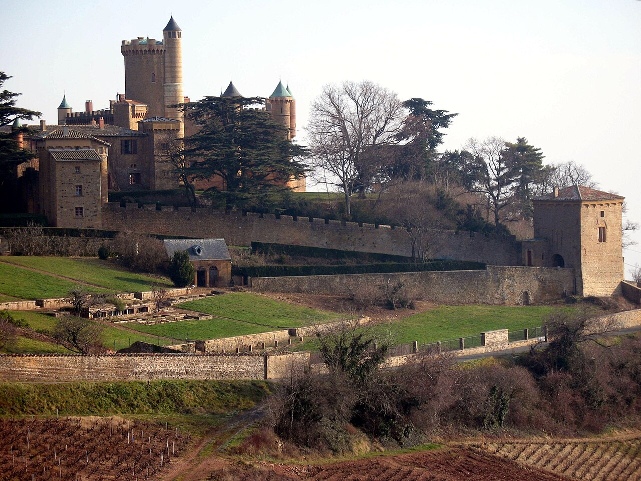 Château de Montmelas in Frankreich