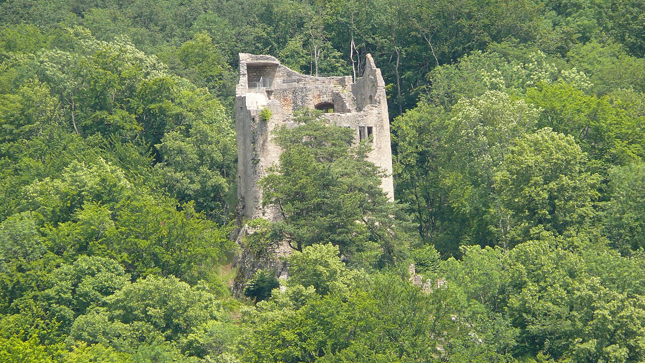 Homburg Ruin w Szwajcarii