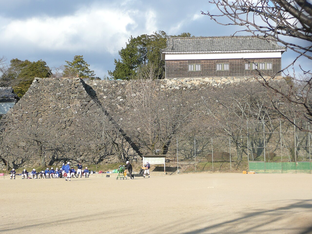 Kameyama Castle (Mie) w Japonii