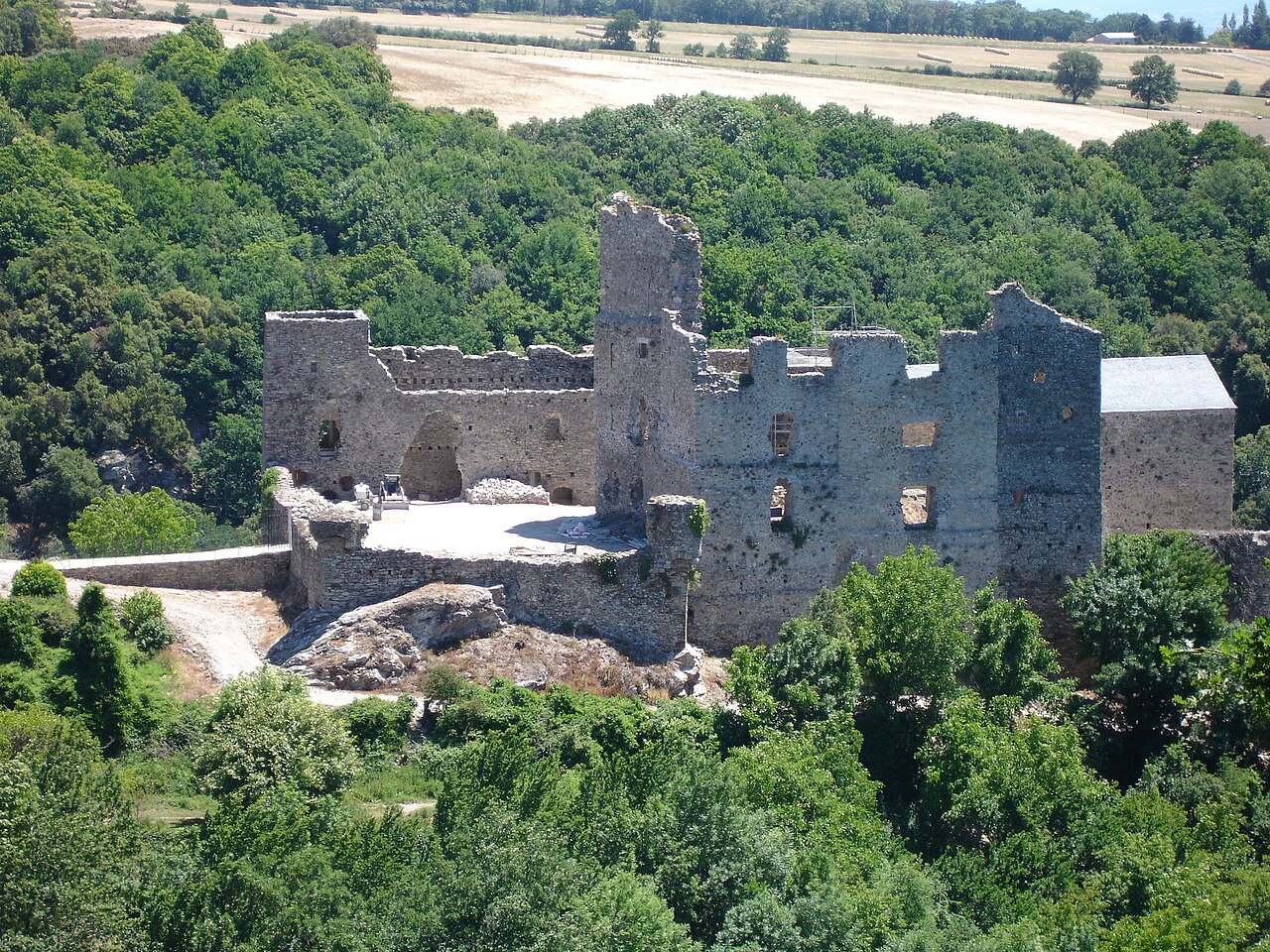 Château de Saissac in France