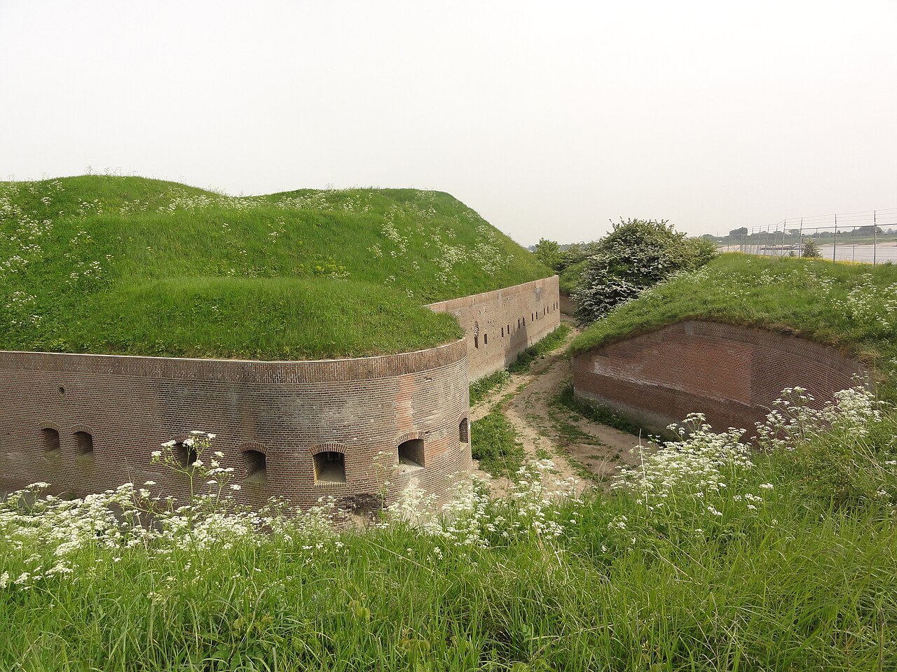 Fort Pannerden in the Netherlands