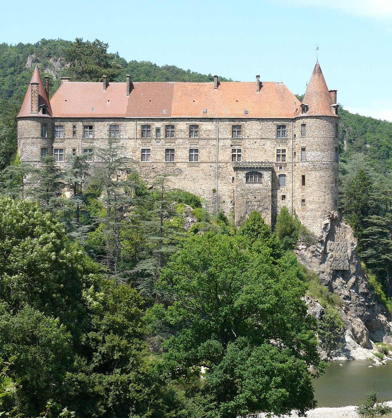 Château de Lavoûte-Polignac en Francia