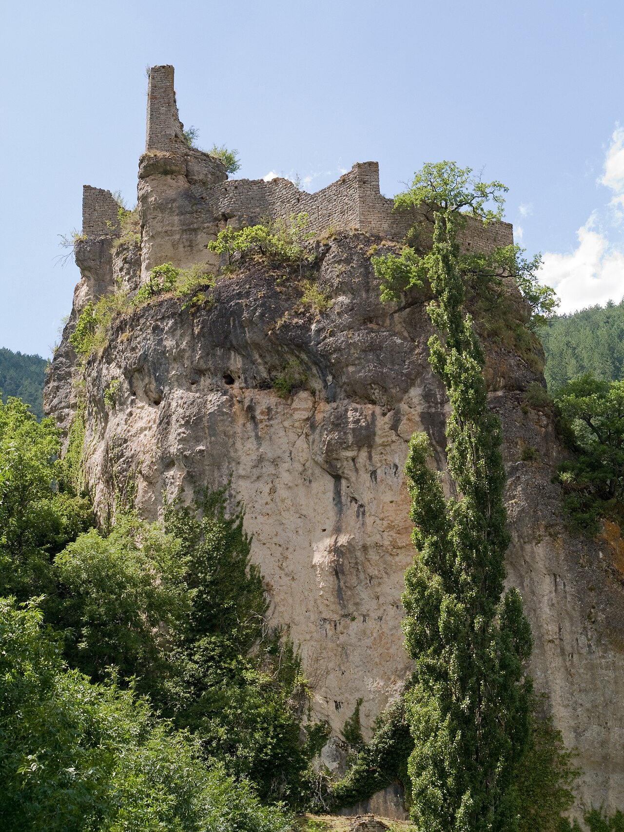 Burg Castelbouc in Frankreich