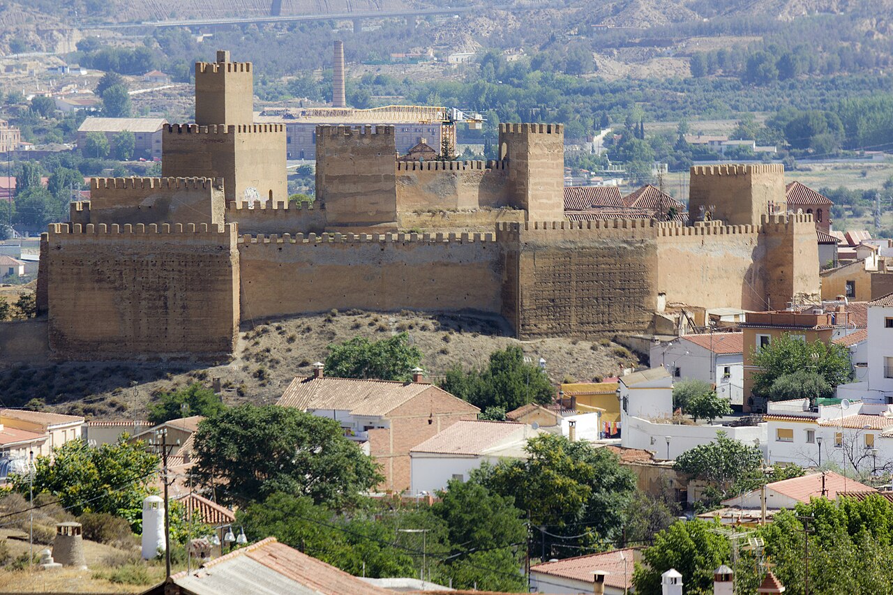 Alcazaba de Guadix in Spain