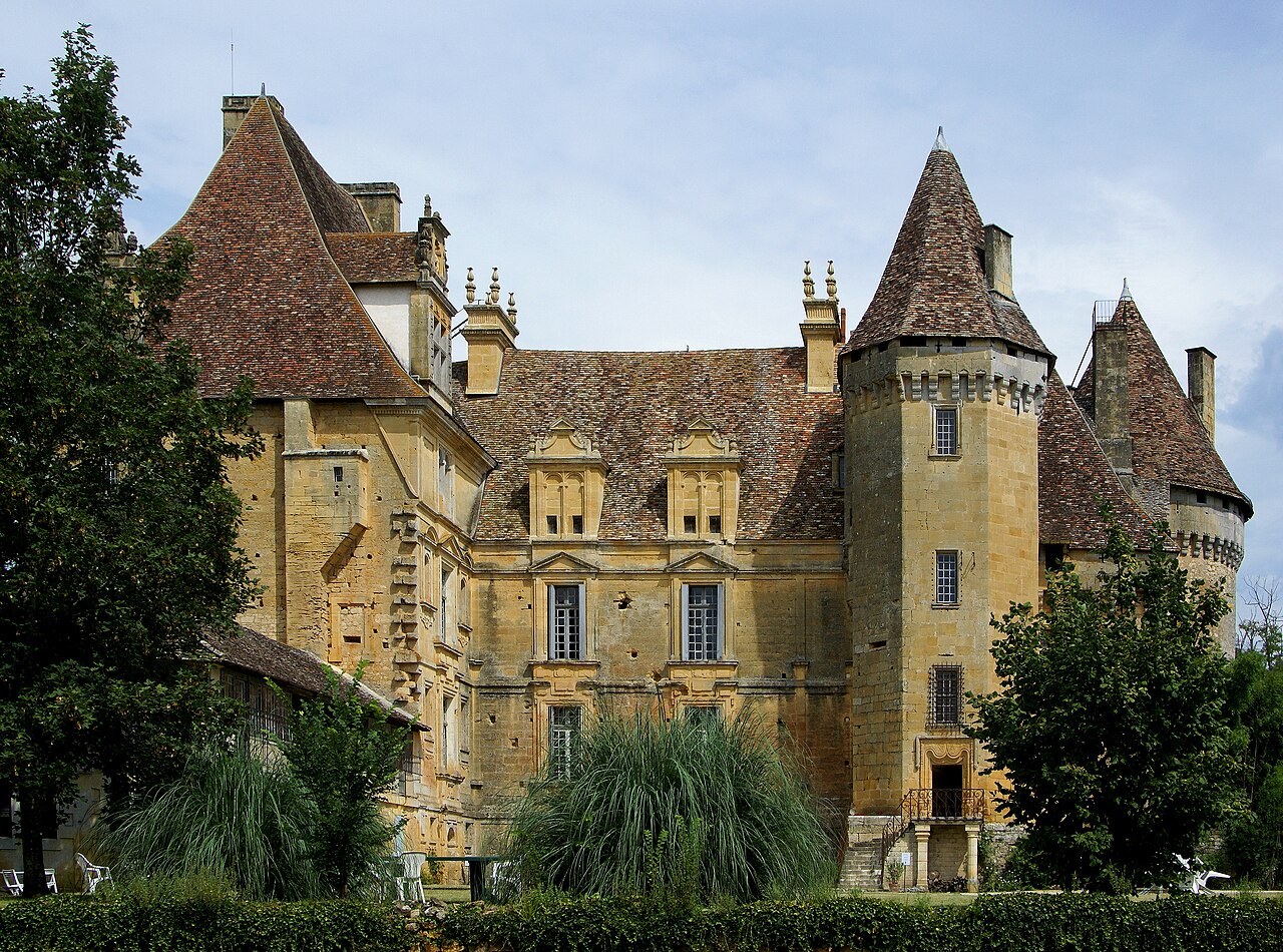 Château de Lanquais en Francia