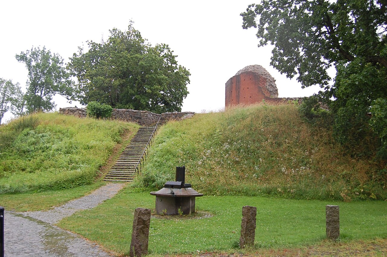 Sölvesborgs slott in Sweden