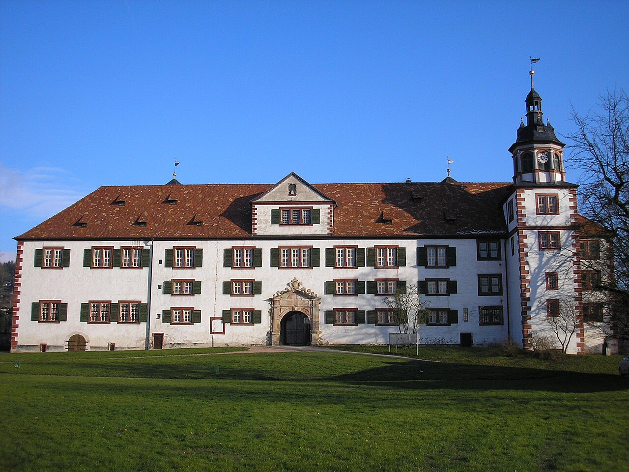 Wilhelmsburg Castle in Duitsland