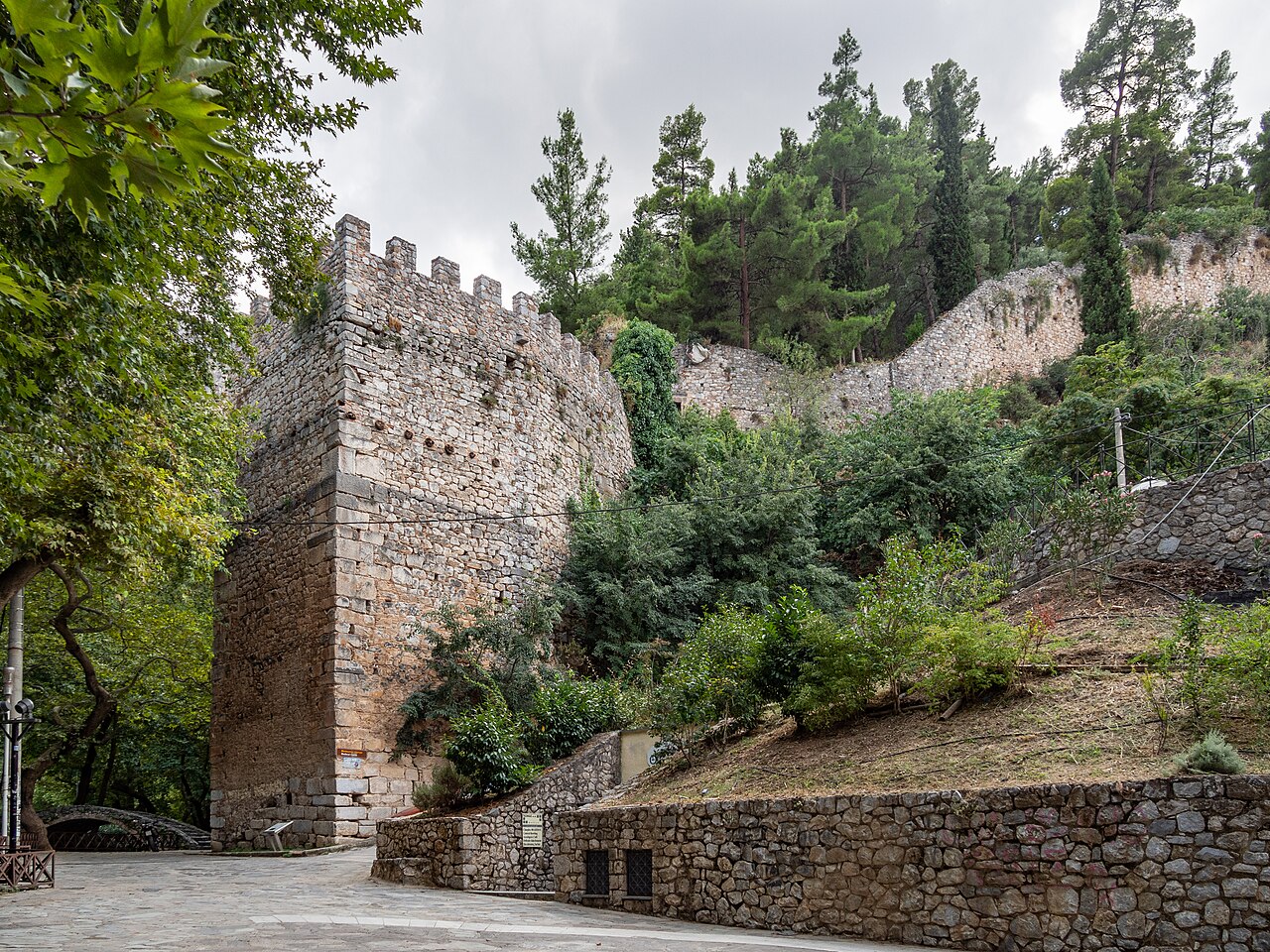 Medieval Castle of Levadia in Greece