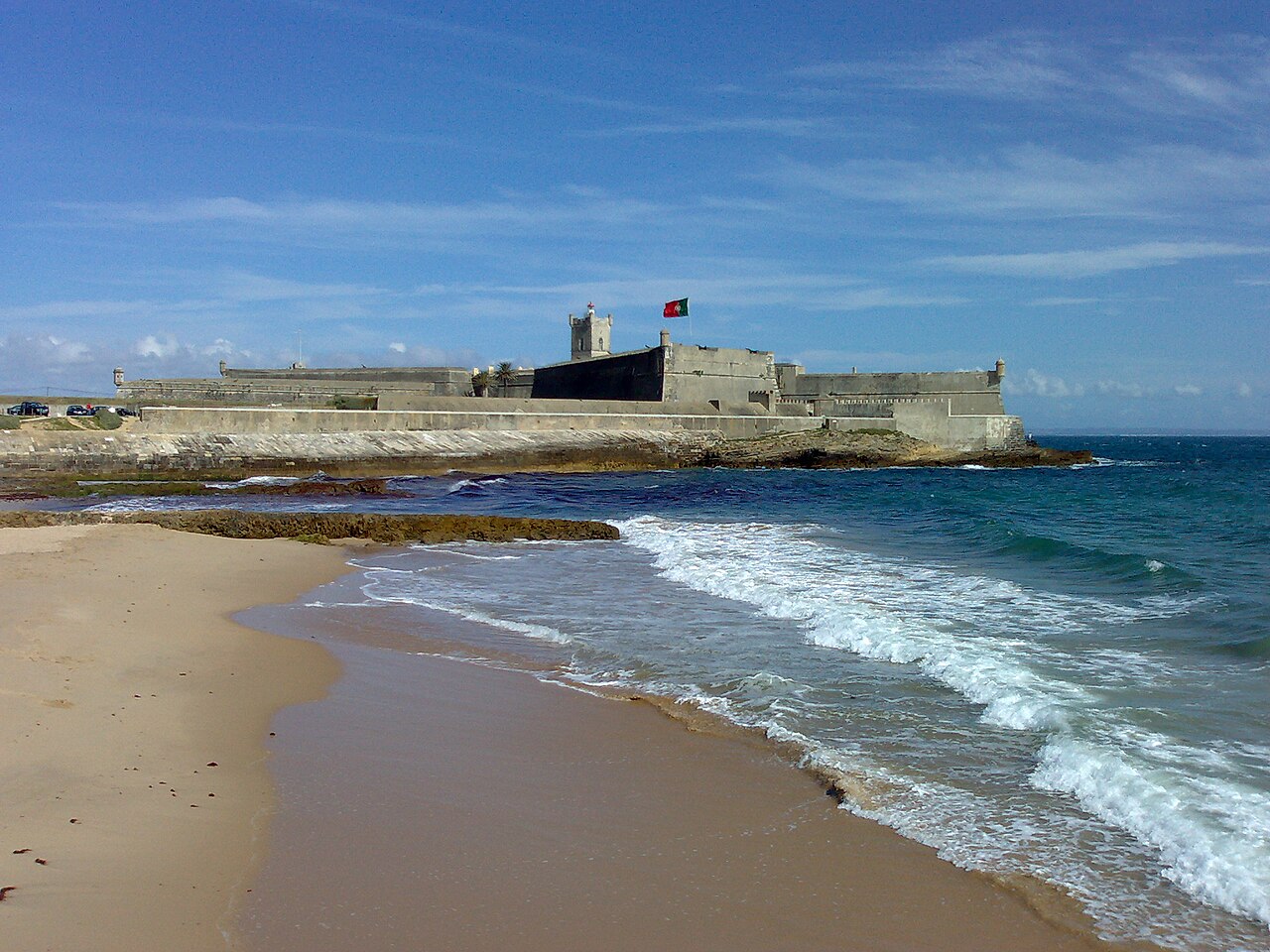 Fort of São Julião da Barra w Portugalii