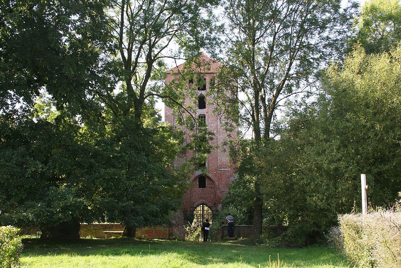 Rogóźno Castle in Poland