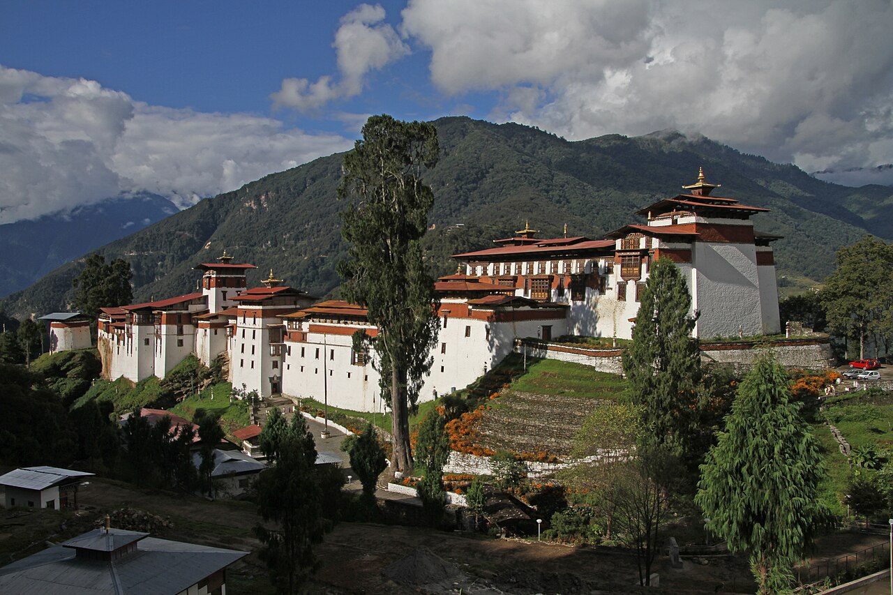 Trongsa Dzong in Bhutan