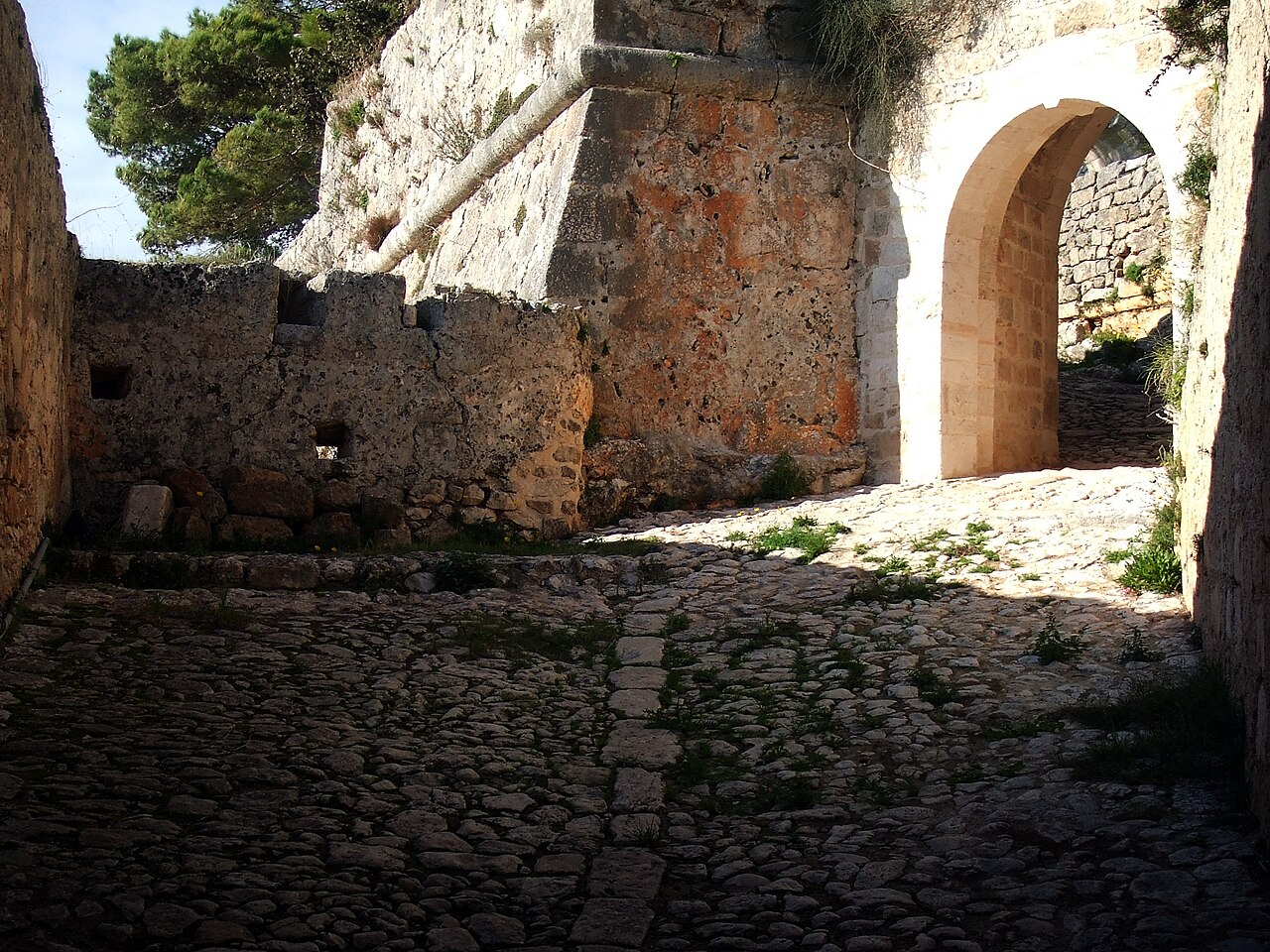 Fortress St. George in Greece