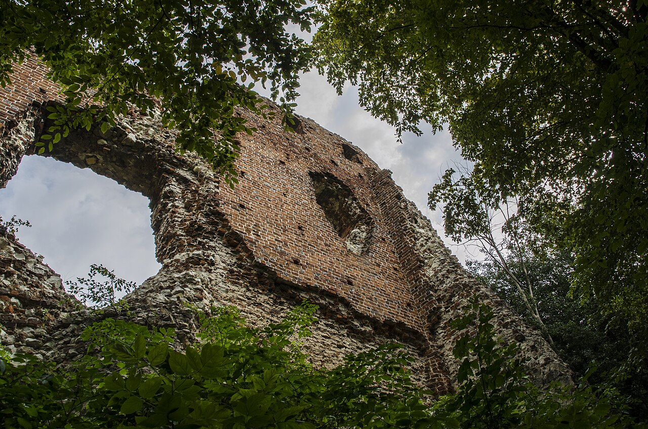 Bochotnica Castle in Poland