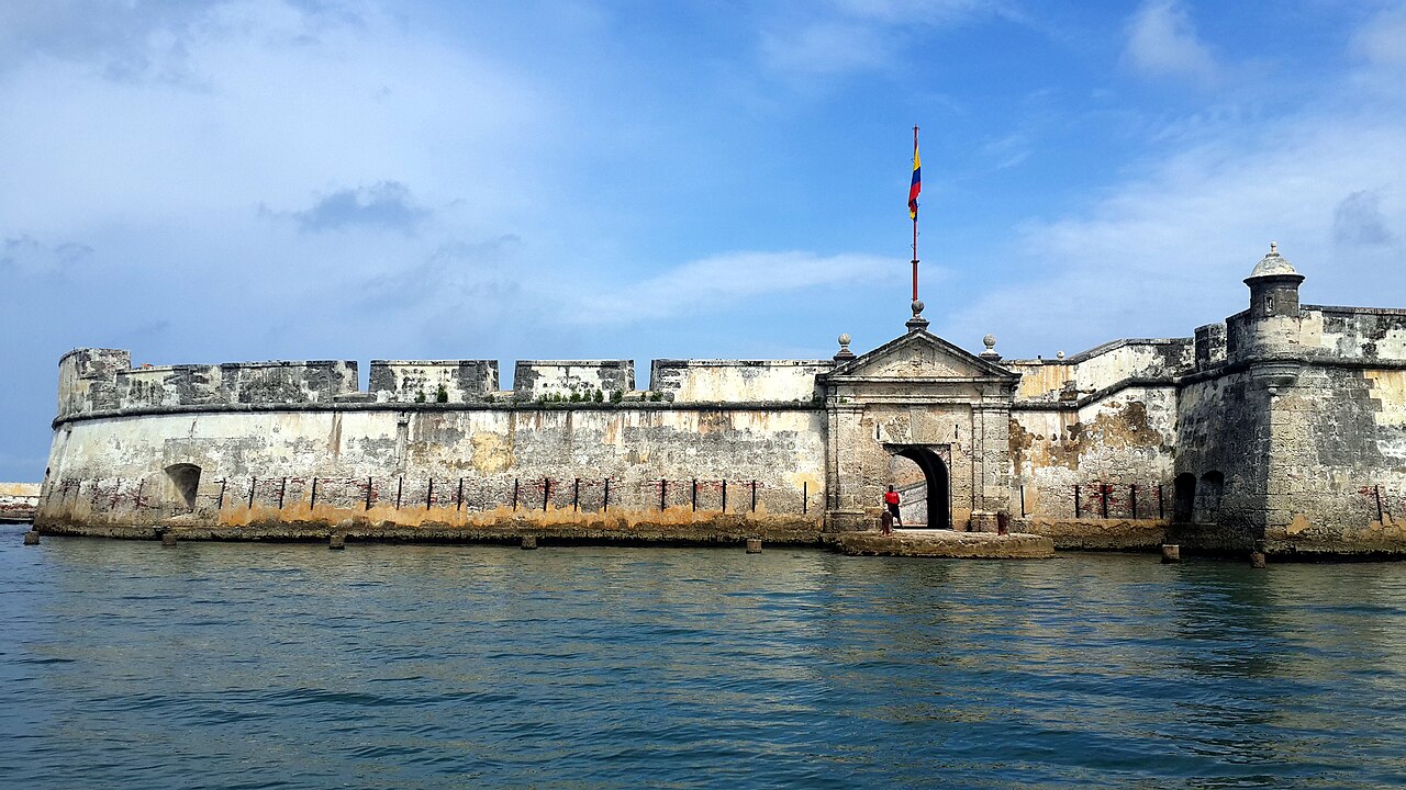Castillo de San Luis de Bocachica in Colombia