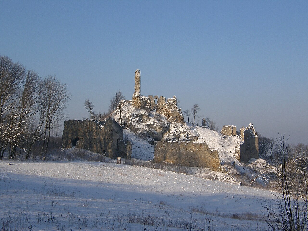 Burg Korlátka in der Slowakei