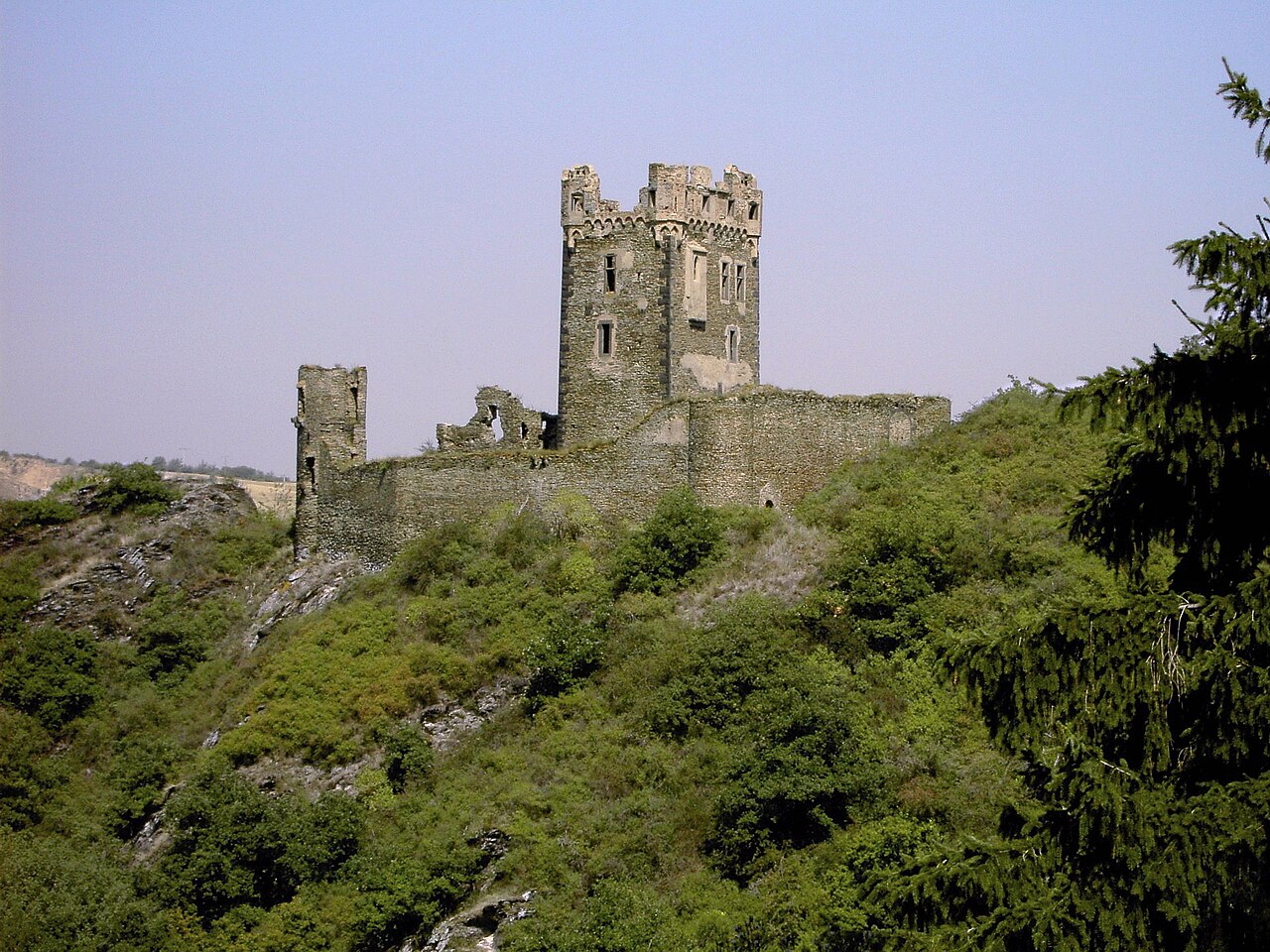 Burg Wernerseck in Germany
