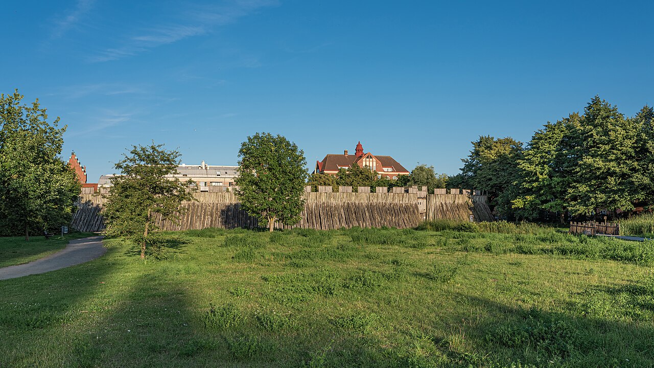 Trelleborg ring fort in Sweden