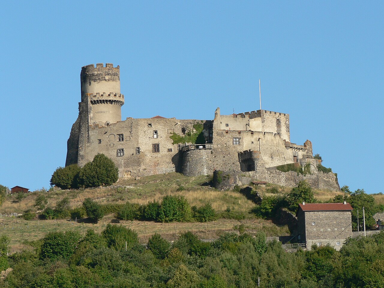 Château de Tournoël in France