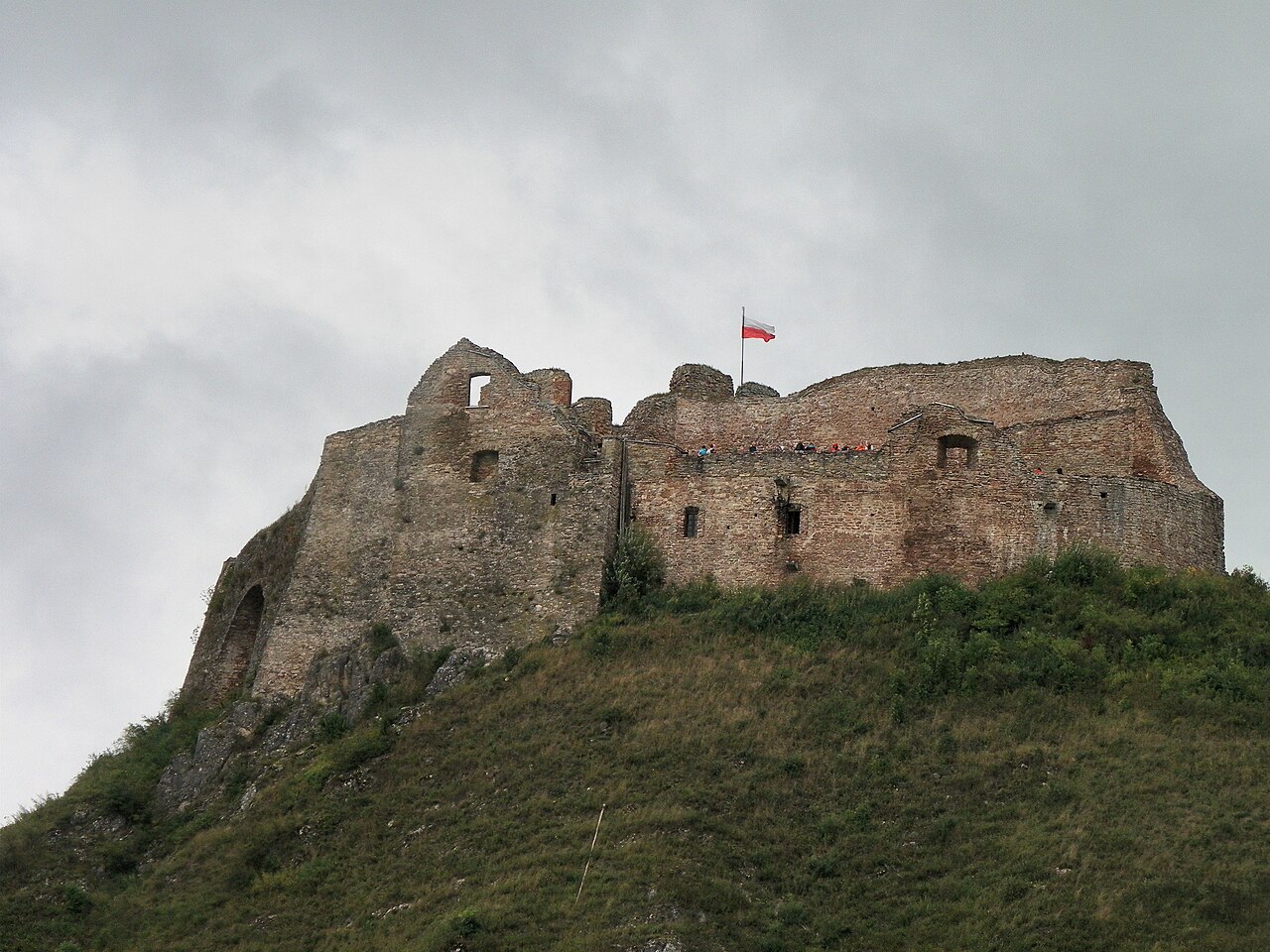 Burg Czorsztyn in Polen