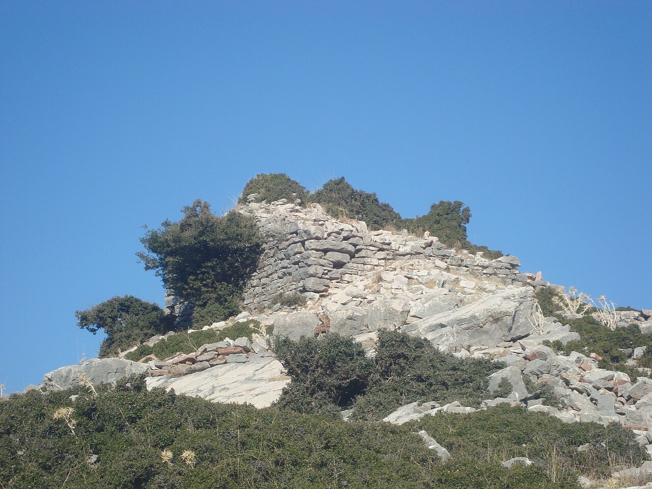 Sidirokastro in Achaea w Grecji