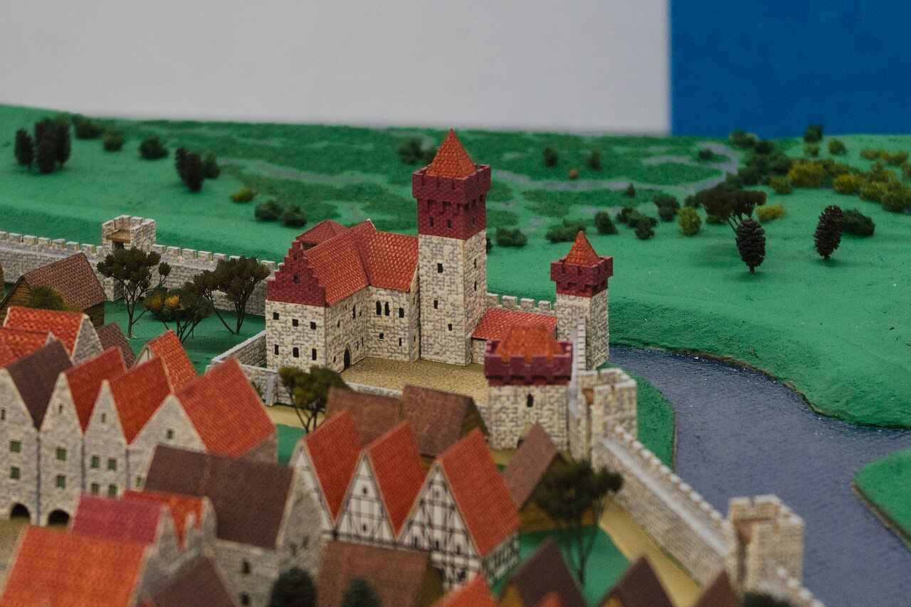 Bytom Castle in Poland