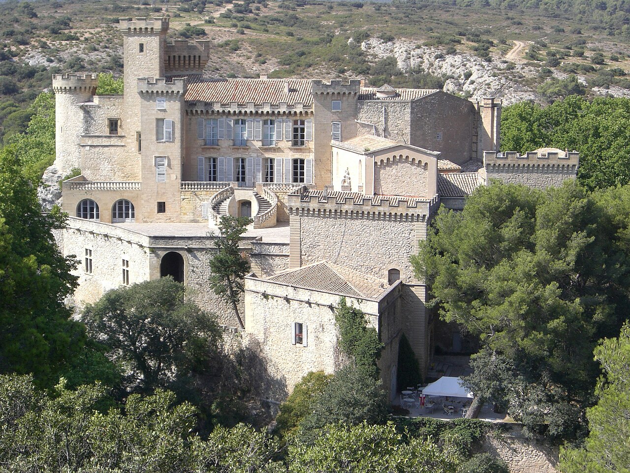 La Barben Castle in France