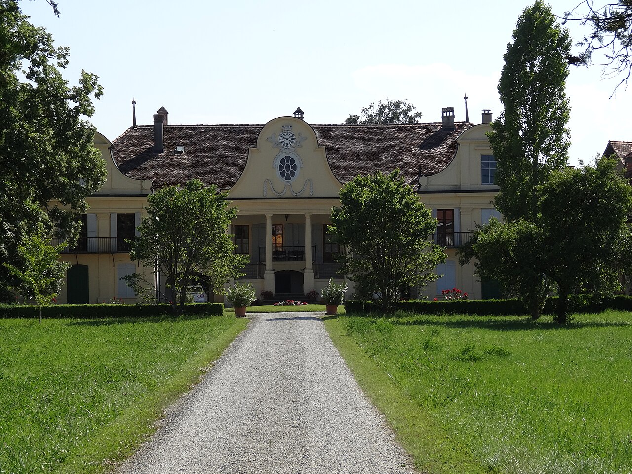 Schloss Mathod in der Schweiz