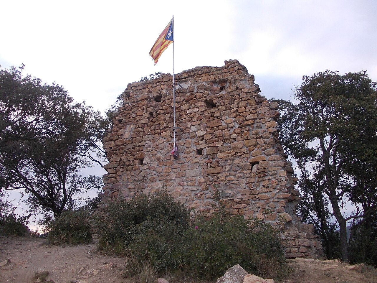 Dosrius Castle in Spain