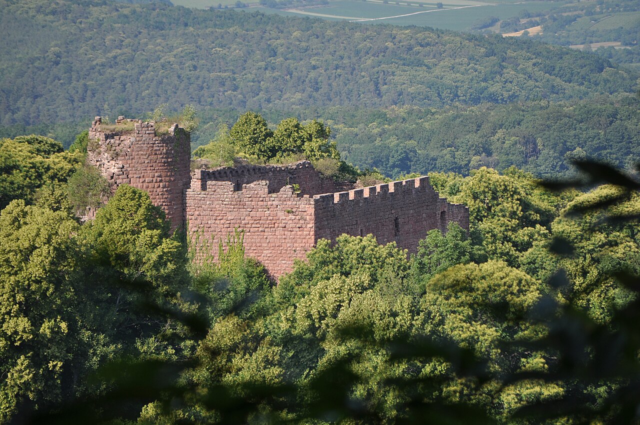 Château de Lutzelbourg in France