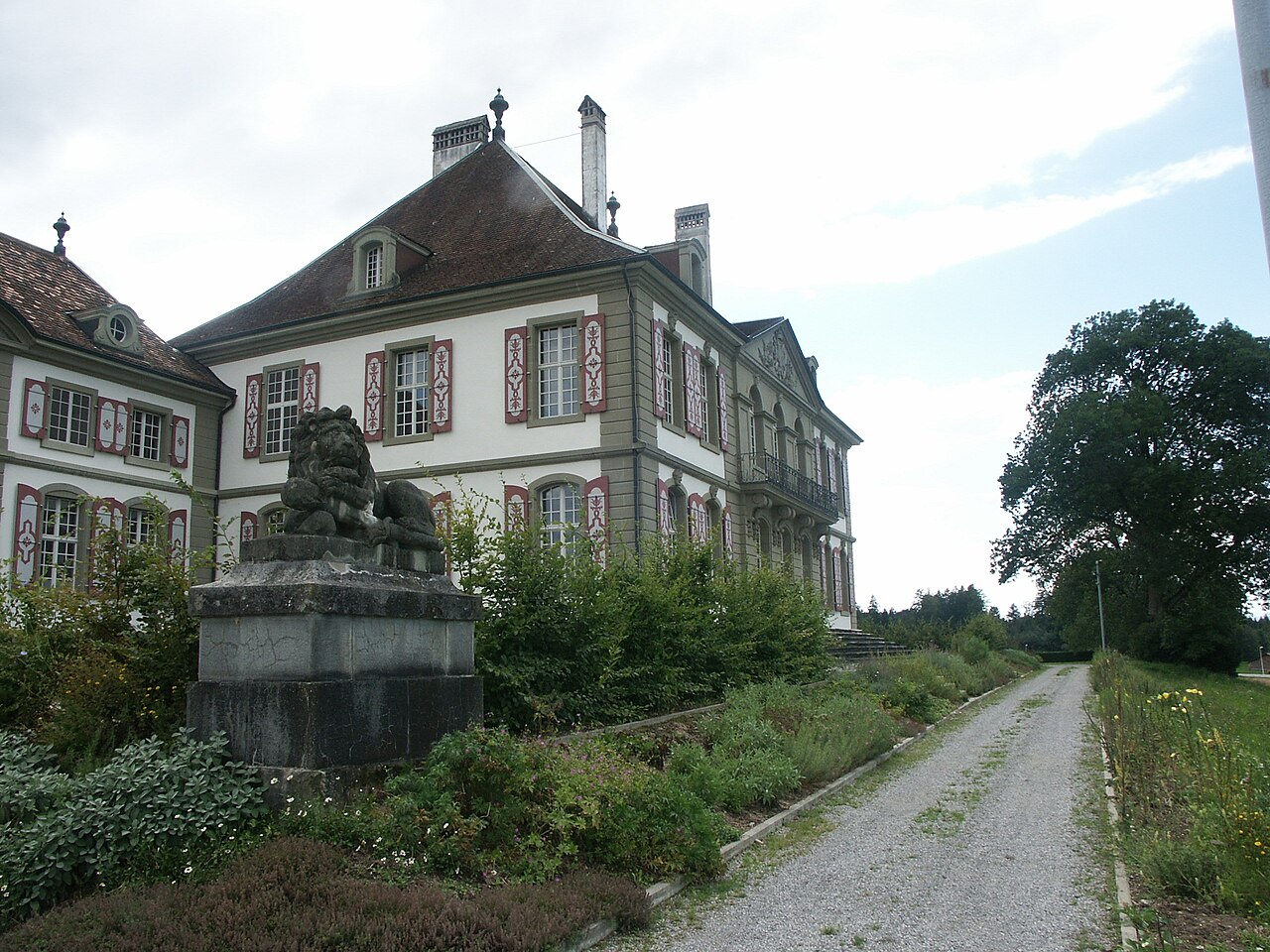 Hindelbank Castle in Switzerland