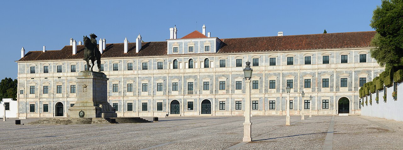 Königlicher Palast in Vila Viçosa in Portugal
