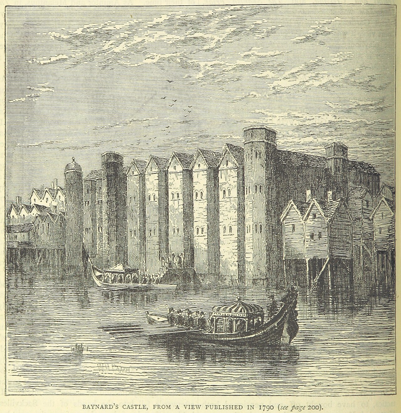 Baynard's Castle in England