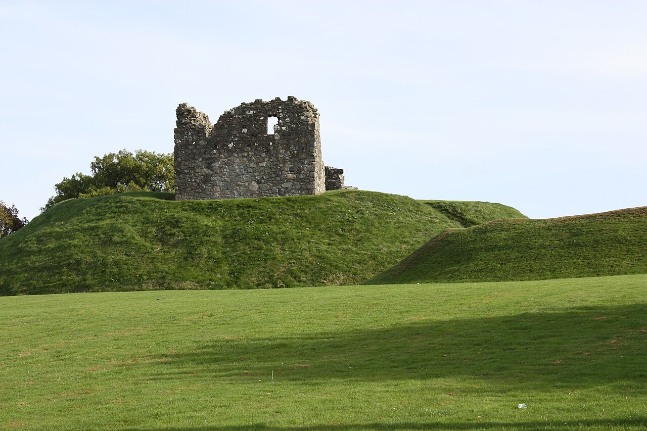 Clough Castle in Northern Ireland