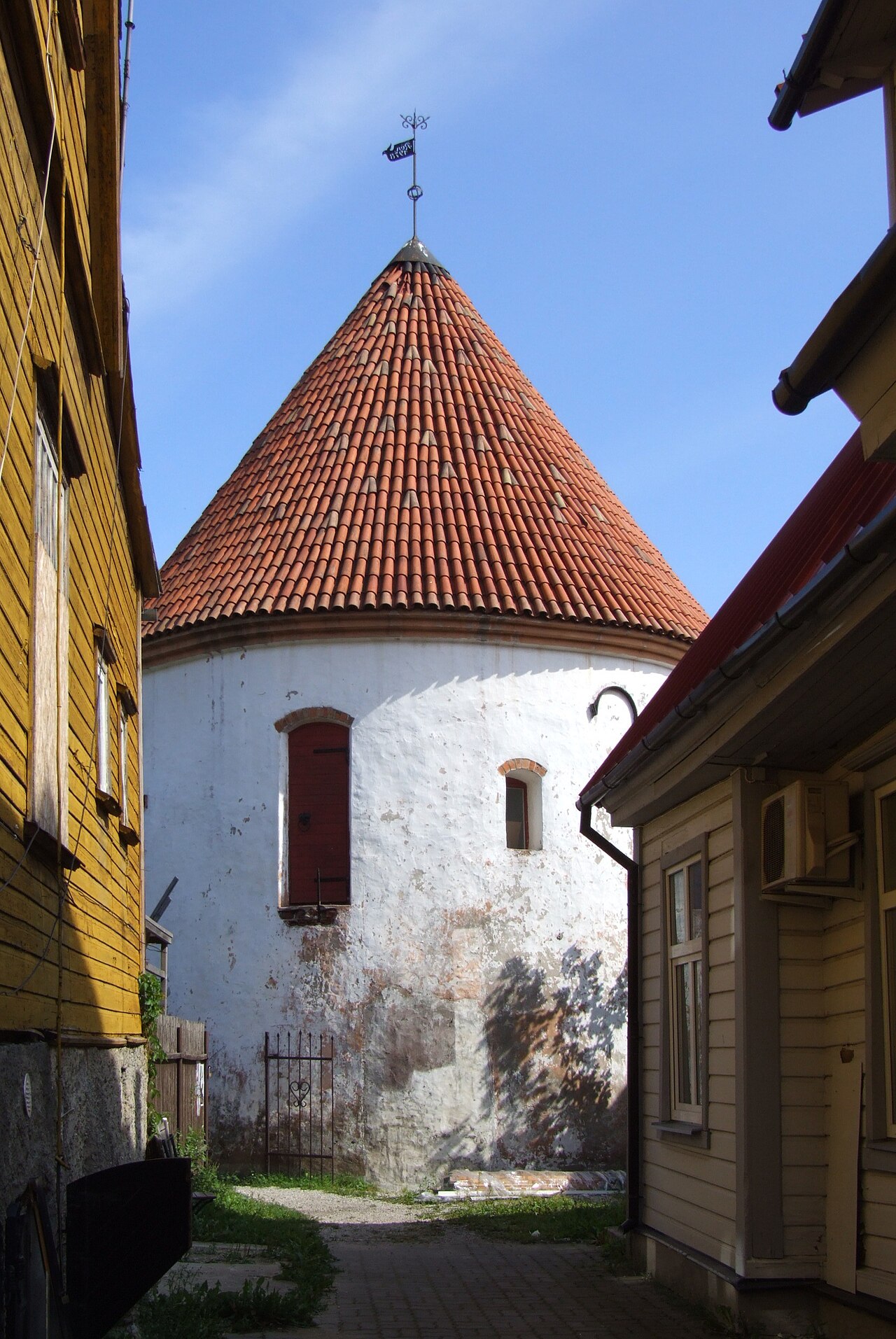 Red Tower (Pärnu) in Estonia