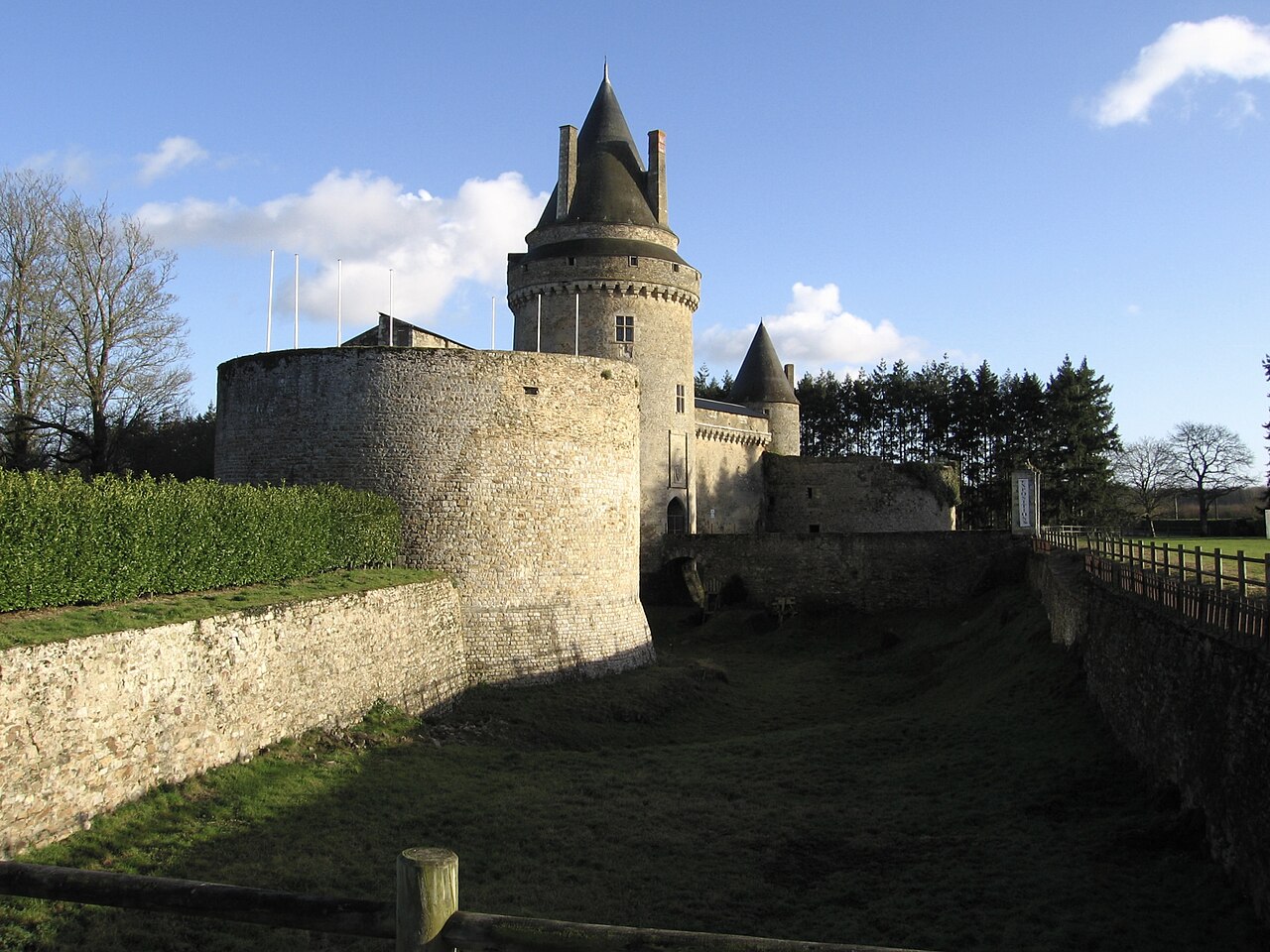 Burg Blain in Frankreich