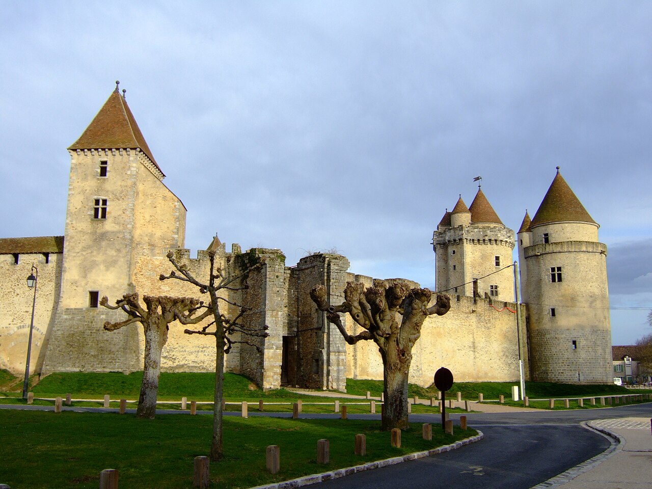Château de Blandy-les-Tours in Frankrijk