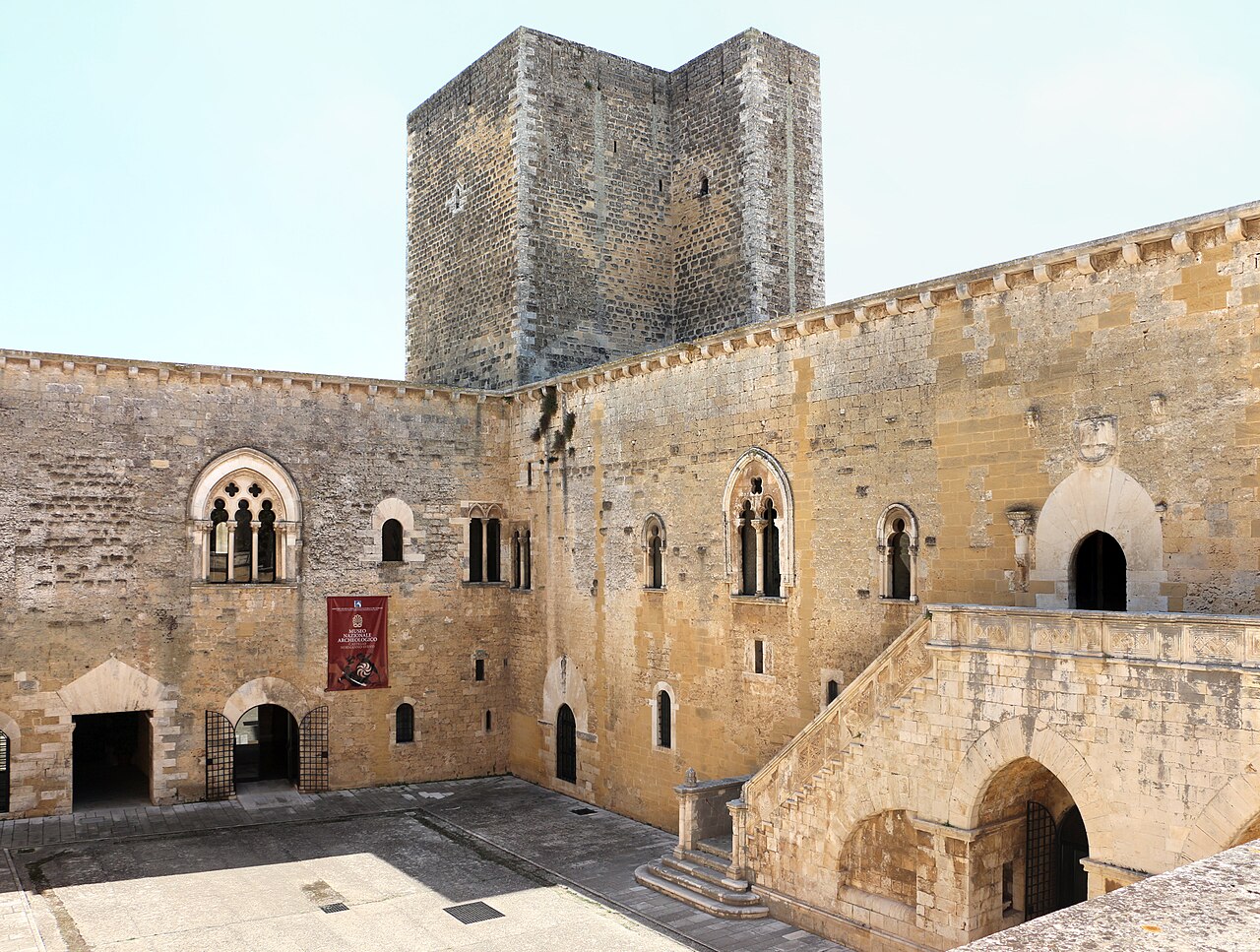 Norman Castle of Gioia del Colle in Italy
