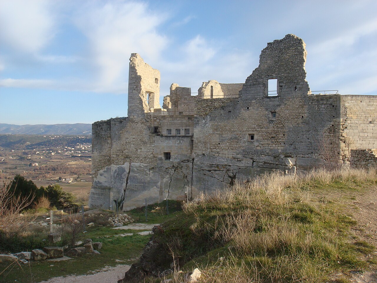 Château de Lacoste en Francia