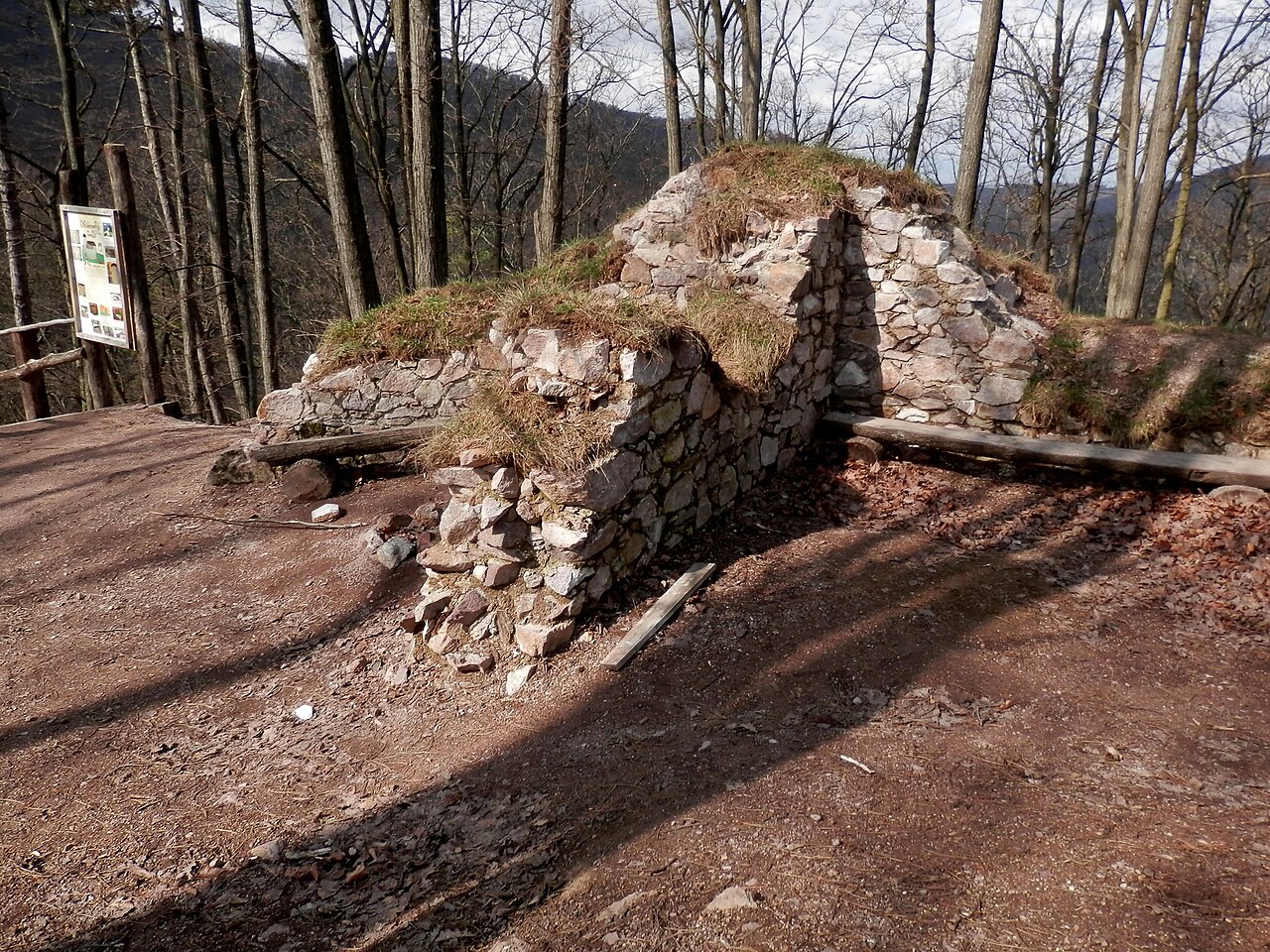 Obišovský hrad in Slovakia