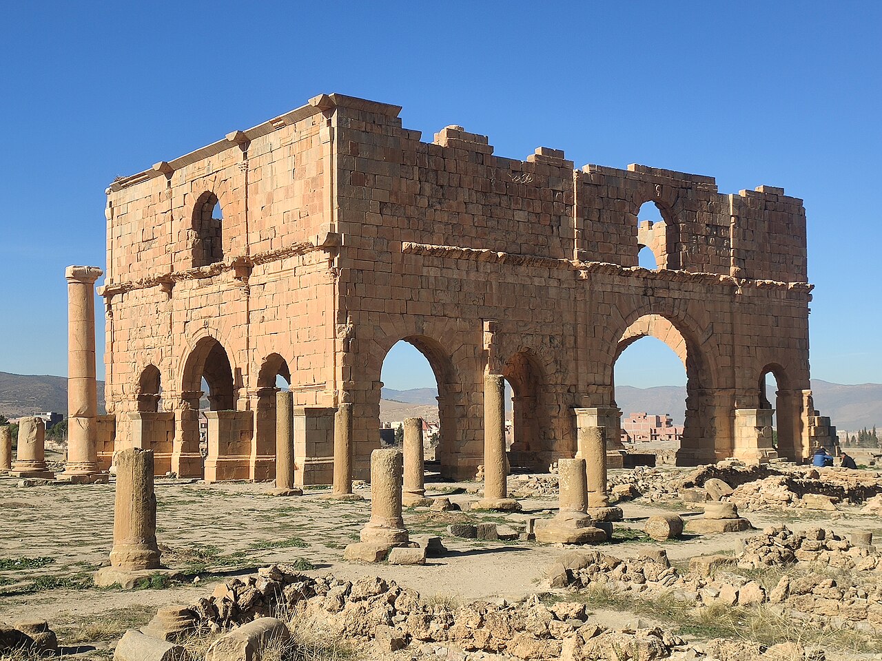 Lambaesis in Algerien