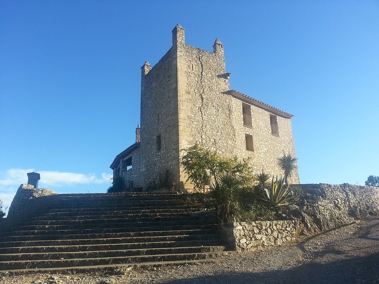 Castle of Atzeneta in Spain
