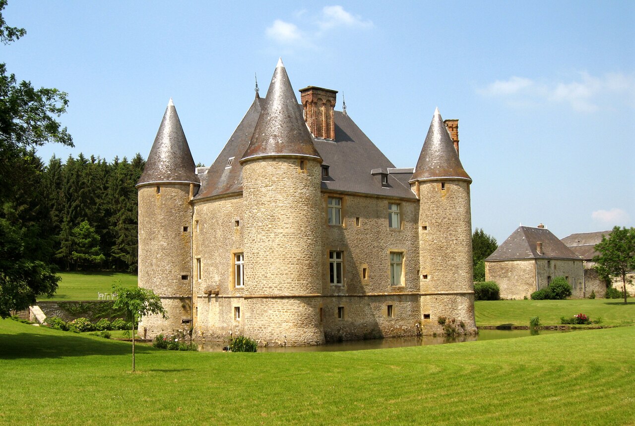 Château de Landreville we Francji